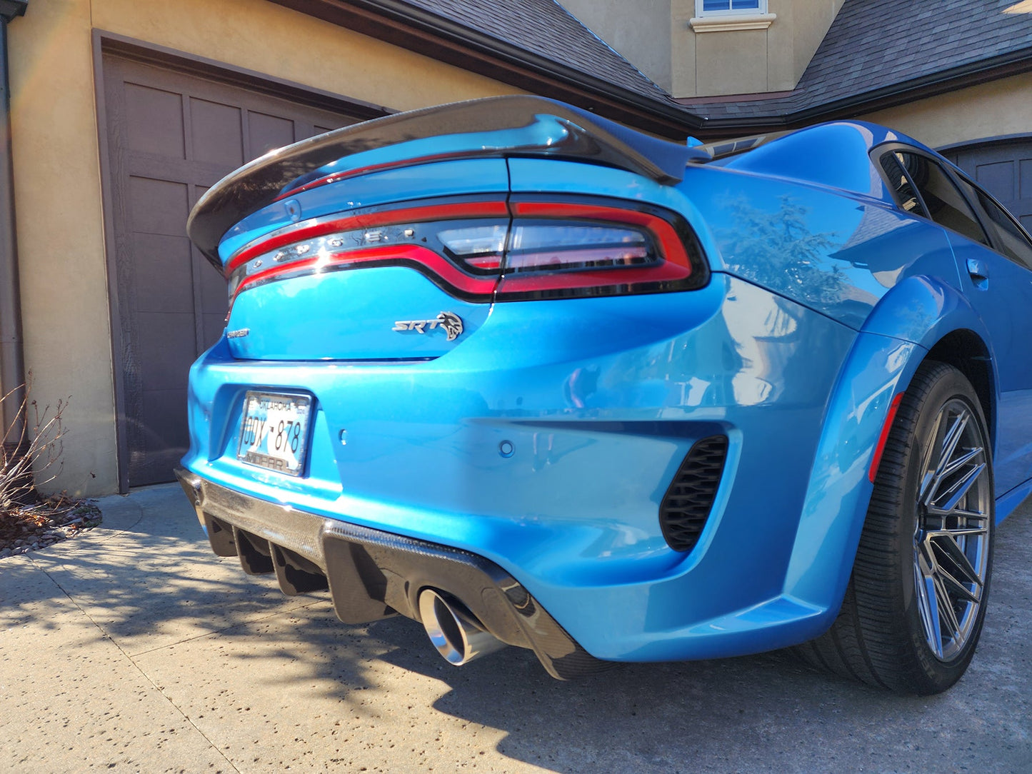 2015 - 2023 Dodge Charger SRT Performance Spoiler Carbon Fiber Type-PS Rear Spoiler