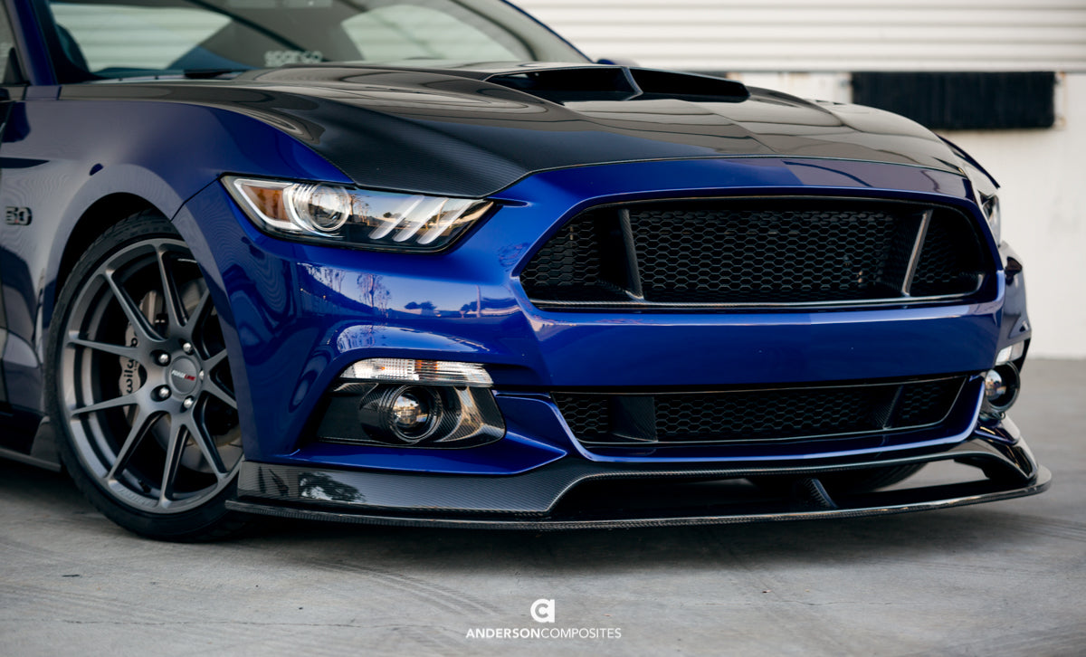 2015-2017 FORD MUSTANG CARBON FIBER LOWER GRILLE