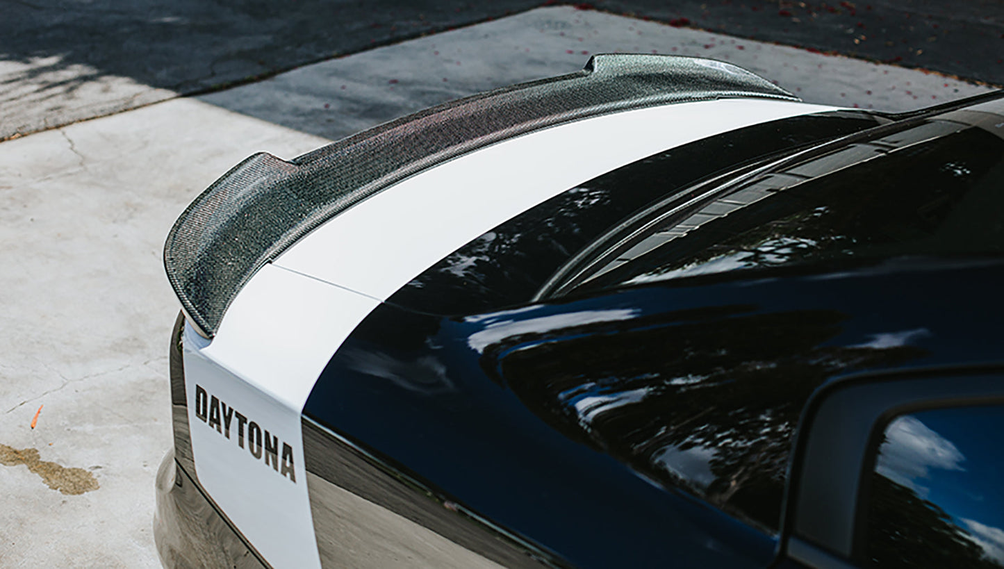 2015 - 2023 Dodge Charger Hellcat Carbon Fiber Type-ST Rear Spoiler
