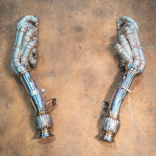 Audi R8 V10 / Lamborghini Gallardo LP / Lamborghini Huracan Free Flow Headers