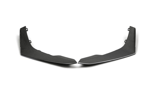 2017 - 2024 CAMARO ZL1 1LE CARBON FIBER FRONT BUMPER CANARDS (DIVE PLANES)
