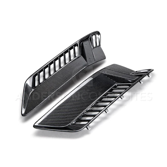 2015 - 2019 CORVETTE C7 Z06 CARBON FIBER FENDER VENTS
