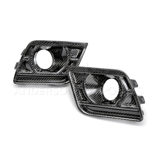 2014 - 2015 Camaro Type-Z28 Carbon Fiber Air Duct Bezels (Pair)