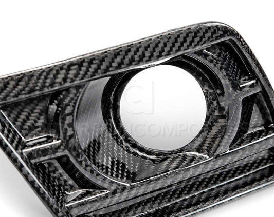 2014 - 2015 Camaro Type-Z28 Carbon Fiber Air Duct Bezels (Pair)