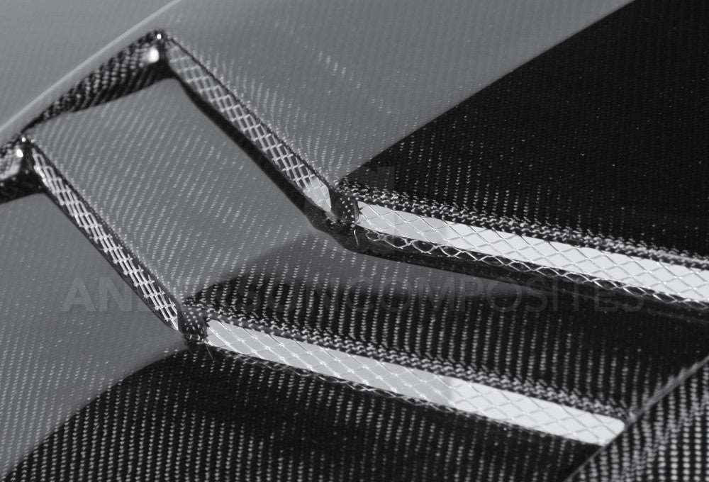 2010 - 2015 Camaro Type-TTII Carbon Fiber Hood