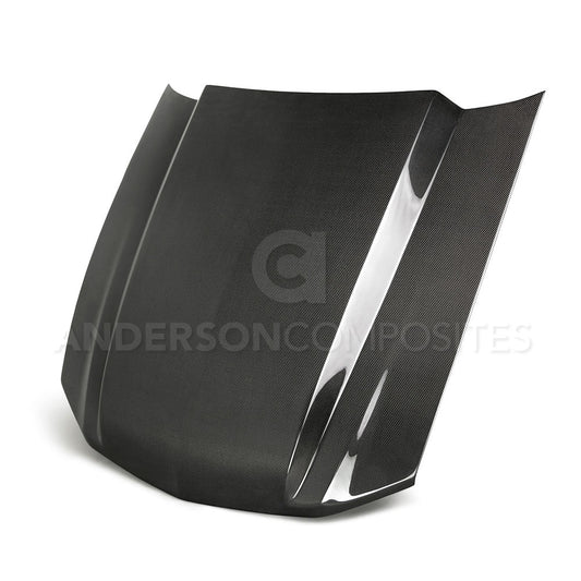 Anderson Composites Type-CJ cowl hood for Ford Mustang 2010-2012