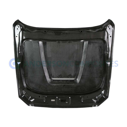 2015 - 2017 Mustang Double-Sided Carbon Fiber GT350 Style Hood