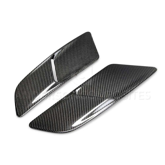 Anderson Composites Type-OE carbon fiber hood vents for Mustang GT