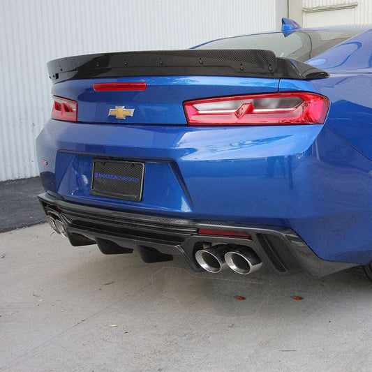 2016 - 2024 CAMARO TYPE-AZ CARBON FIBER REAR DIFFUSER