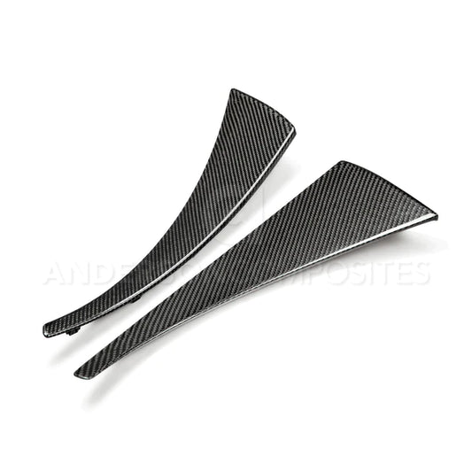 2014 - 2019 CORVETTE C7 CARBON FIBER REAR MUD GUARDS