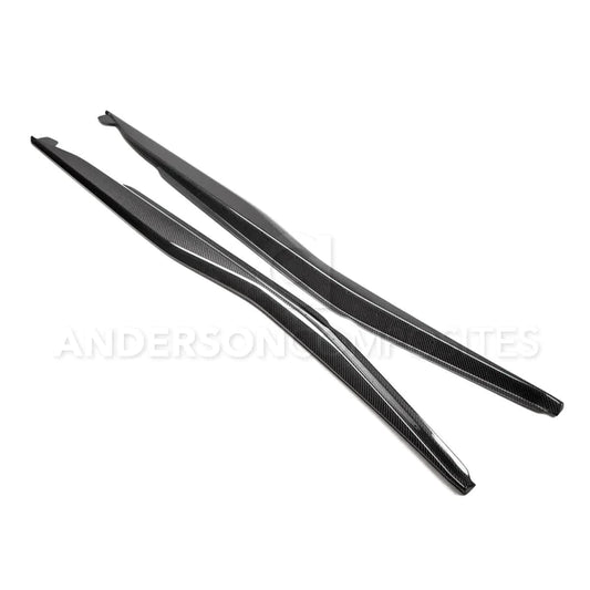 2015 - 2019 CORVETTE C7 Z06 CARBON FIBER SIDE SKIRTS