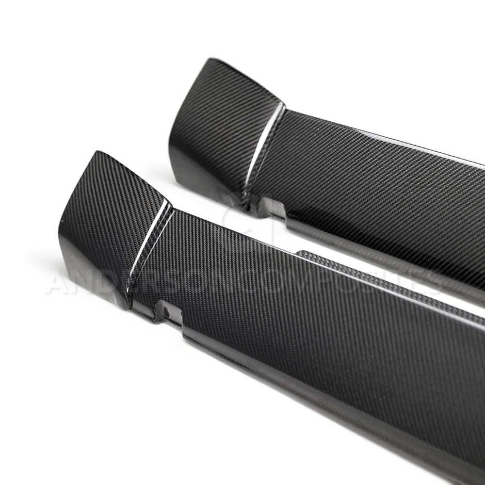 2018-2023 Dodge Challenger Widebody Demon/Hellcat/Redeye/Scat Pack Carbon Fiber Side Rocker Panels (Pair)