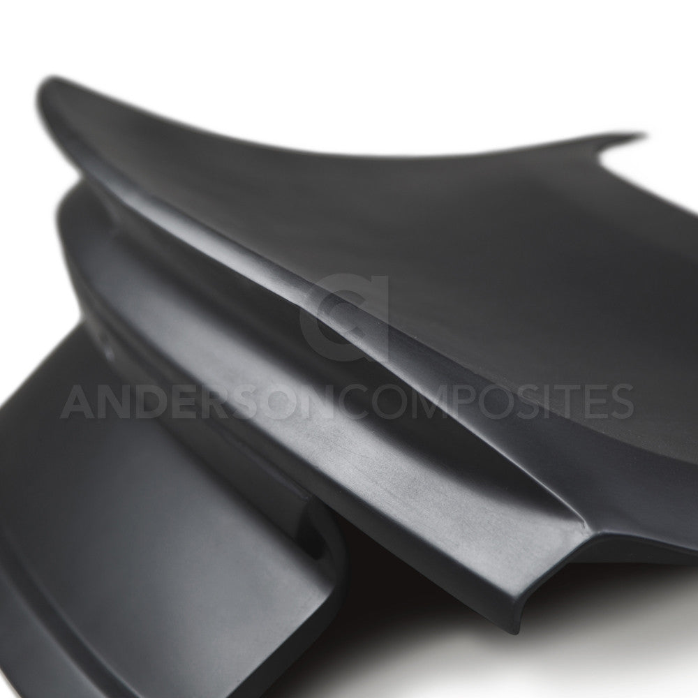 2015 - 2023 Mustang Fiberglass Type-ST Decklid with Integrated Spoiler