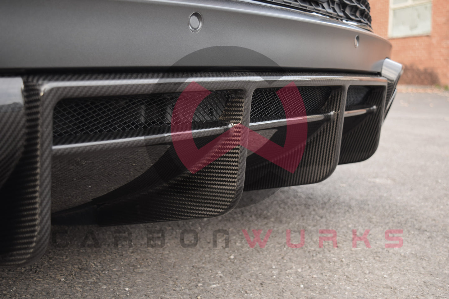 Audi R8 4S Facelift GT Carbon Fibre Rear Diffuser
