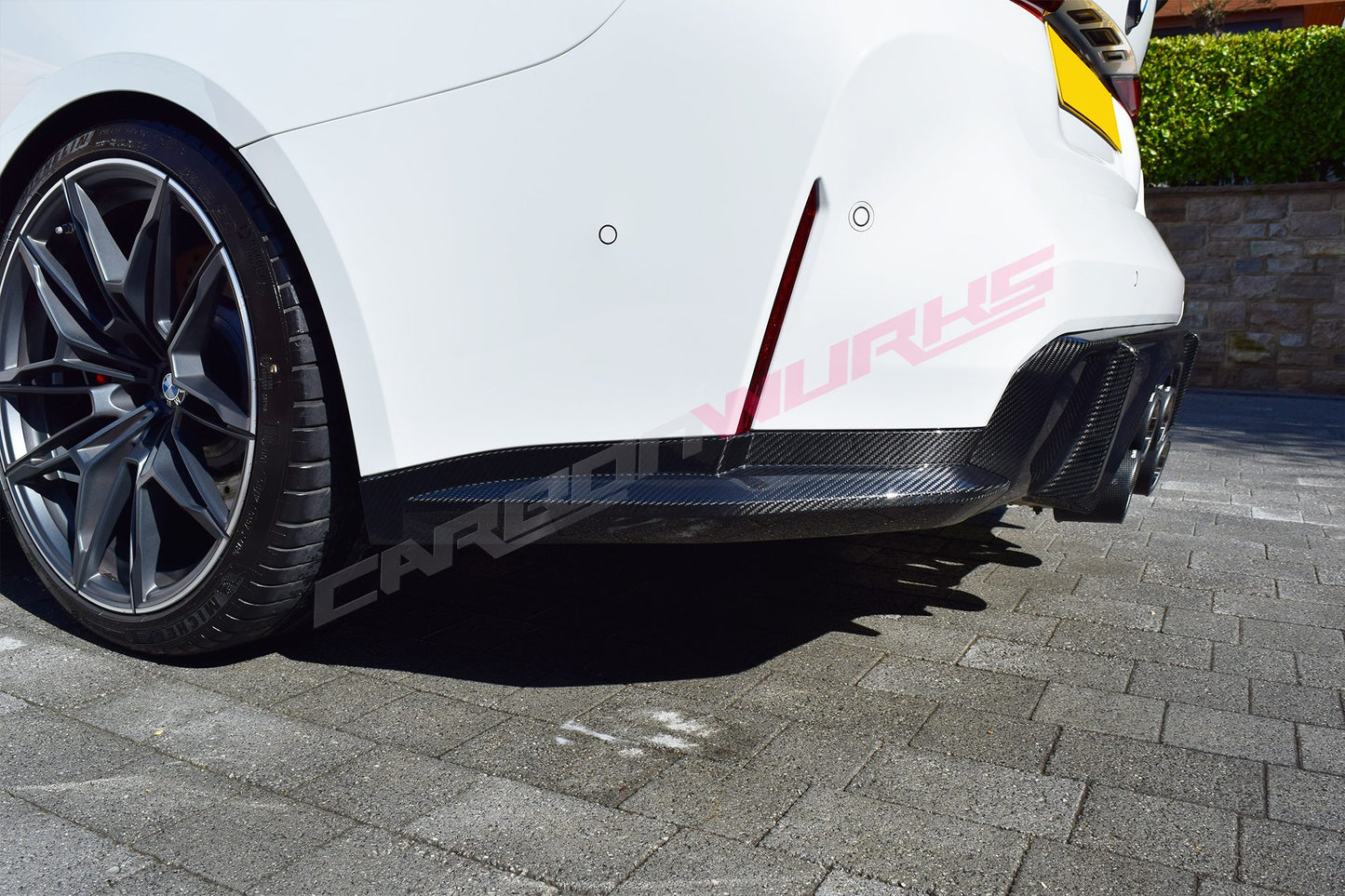 BMW M3 (G80 / G81) M4 (G82 & G83) CARBON FIBRE REAR SIDE SPLITTER DIFFUSERS
