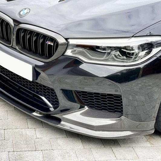 BMW M5 F90 CARBON FIBRE FRONT SPOILER 2017-2020 PRE-FACELIFT