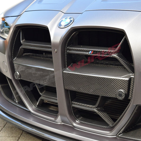 BMW M3 (G80 / G81) M4 (G82 & G83) CSL-STYLE CARBON FIBRE FRONT GRILLE