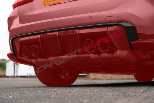 BMW M3 (G80 / G81) M4 (G82 & G83) CARBON FIBRE REAR DIFFUSER SURROUND