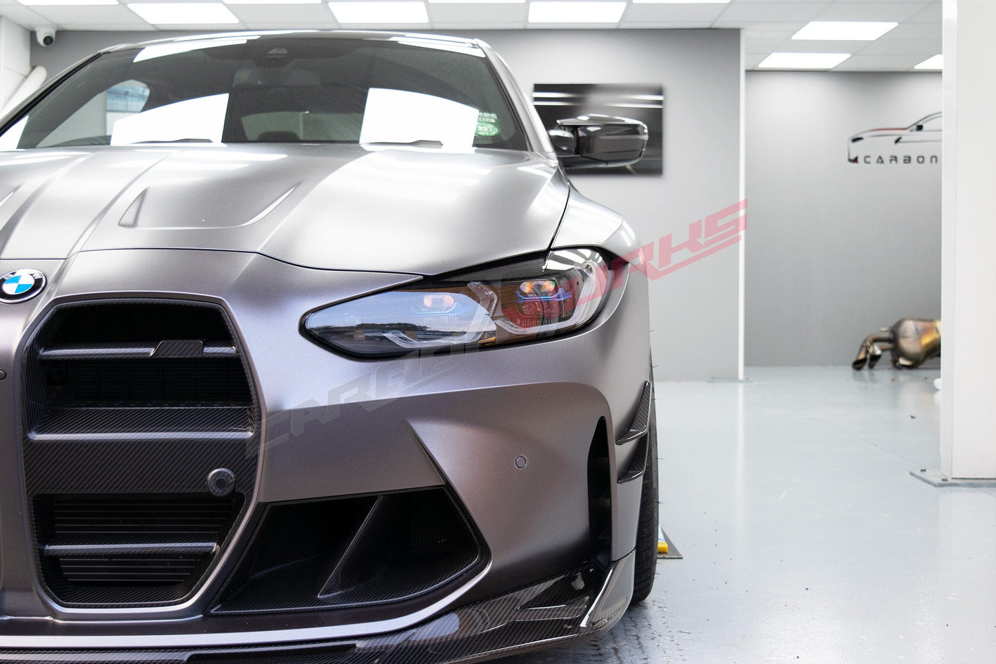 BMW M3 (G80 / G81) M4 (G82 & G83) DTM CARBON FIBRE FRONT GRILLE