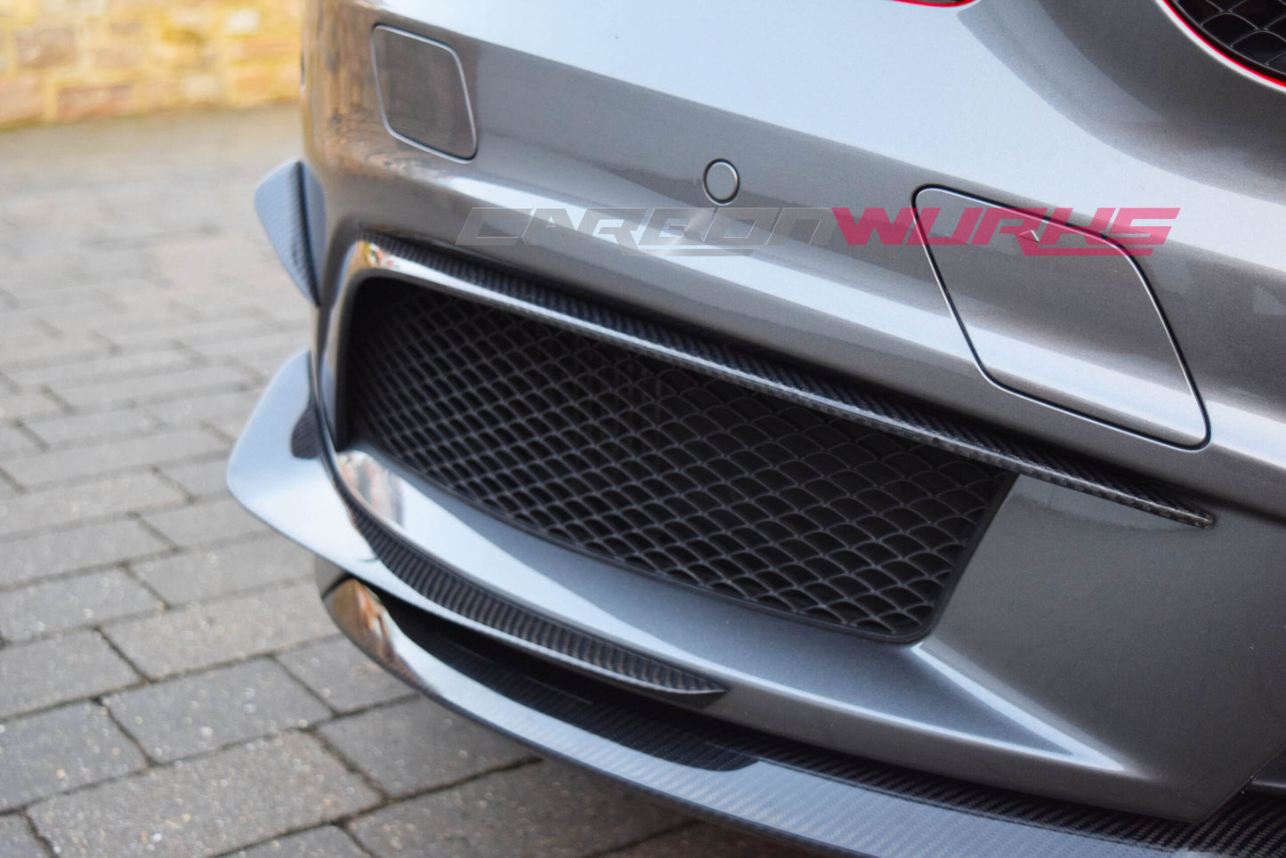 MERCEDES BENZ A-CLASS FRONT CANARDS + INTAKE SPOILERS