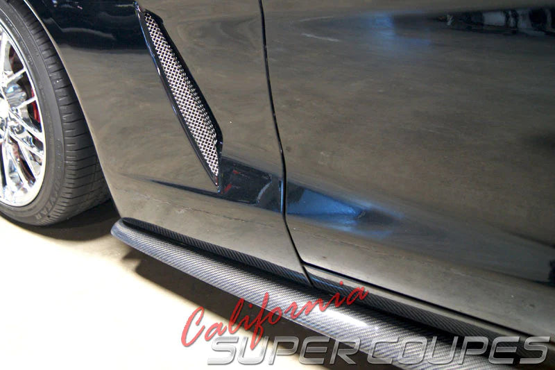 Corvette C6 Front Splitter + Side Skirts Fits Z06, ZR1, Grand Sport, and Wide Body