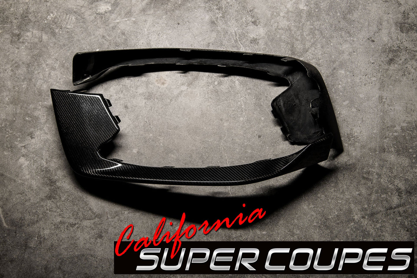 GT350 Front bumper panels Carbon Fiber Ford Mustang 2015-2018