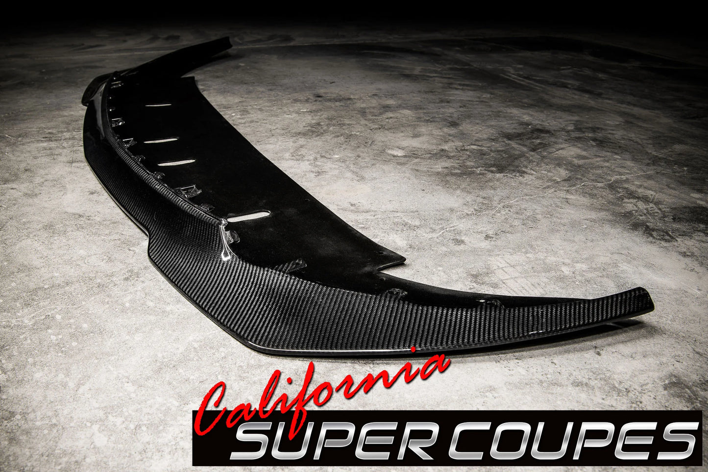 GT350 "R" Front Splitter Carbon Fiber Ford Mustang Shelby 2015-2018