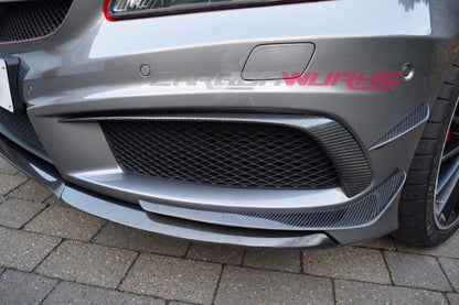 MERCEDES BENZ A-CLASS FRONT CANARDS + INTAKE SPOILERS