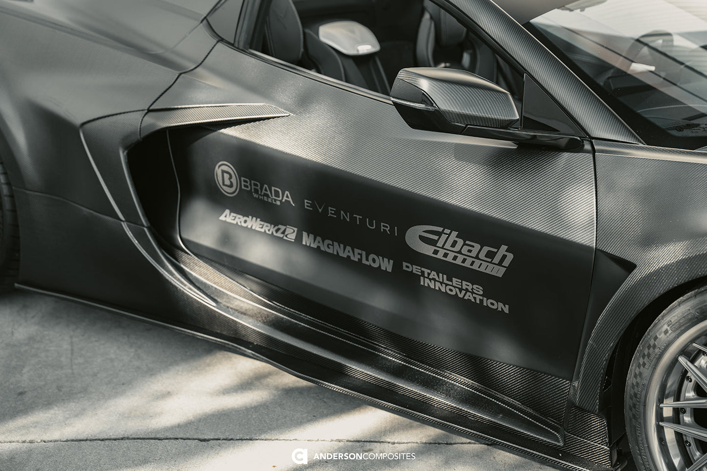 2020 - 2024 Chevrolet Corvette C8 Stingray/Z06 Carbon Fiber Doors (Pair)