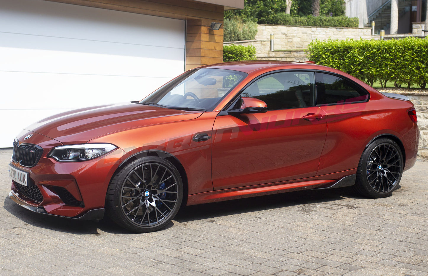 BMW M2 CARBON FIBRE M PERFORMANCE SIDE SKIRT WINGLETS