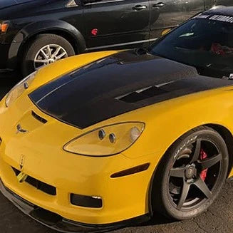 2005 - 2013 CORVETTE C6 TYPE-TS CARBON FIBER HEAT EXTRACTION HOOD