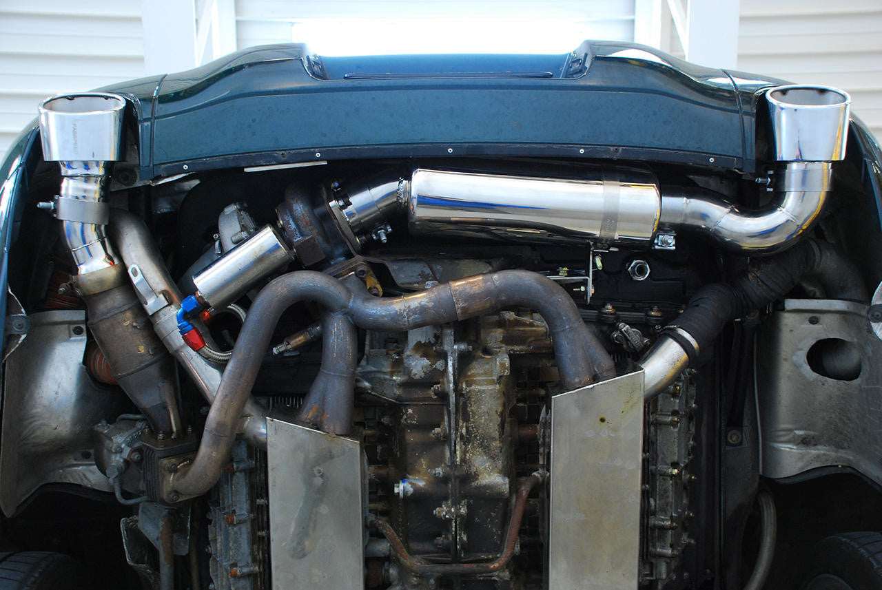 1990-1994 964 Turbo/ 965/ C2 Turbo Maxflo Performance Exhaust.