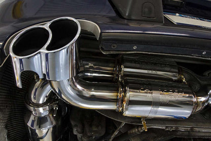 2001-2005 996 GT2 70mm Supersport X-Pipe Exhaust System