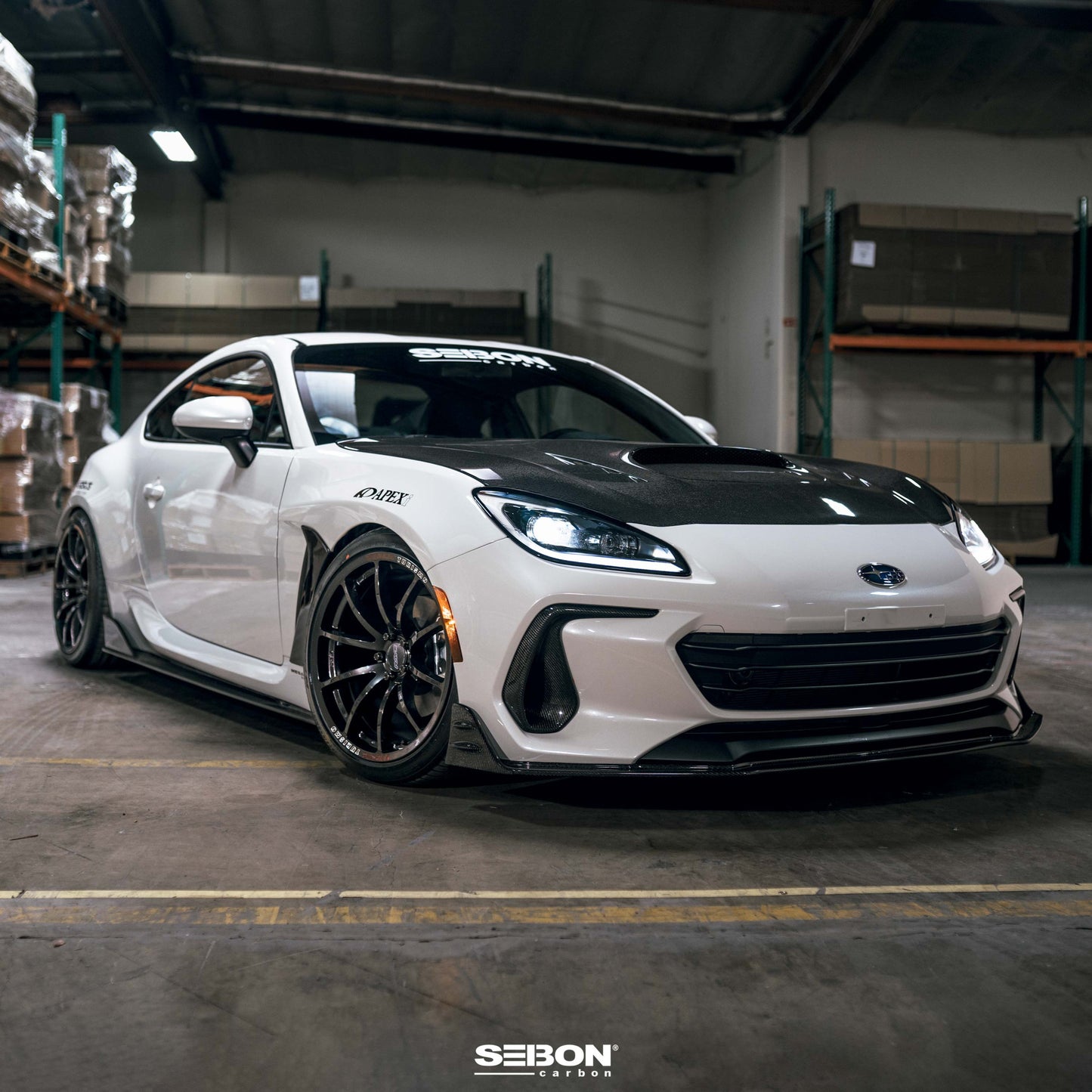 Carbon Fiber Front Bumper Duct For 2022-2024 Subaru BRZ