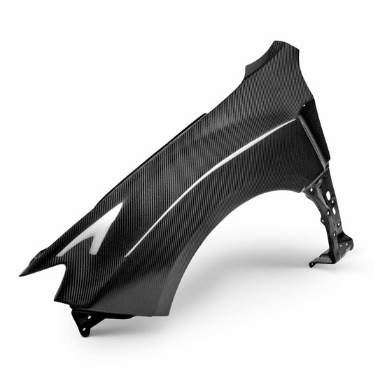 Seibon carbon fiber fenders for Subaru STI and WRX - view 2