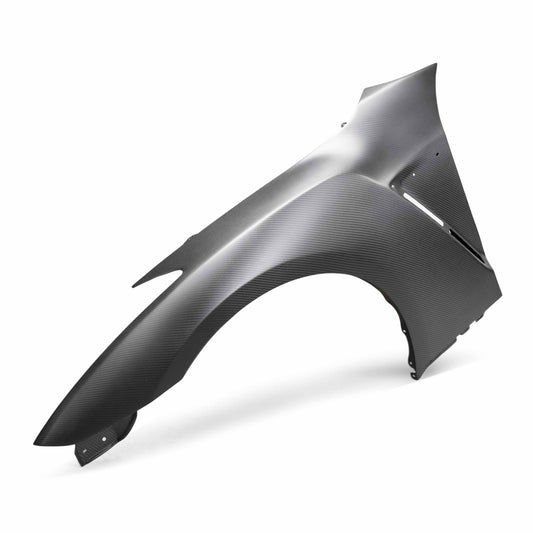 OEM-Style Dry Carbon Fiber Front Fenders For 2009-2024 Nissan GT-R - Matte