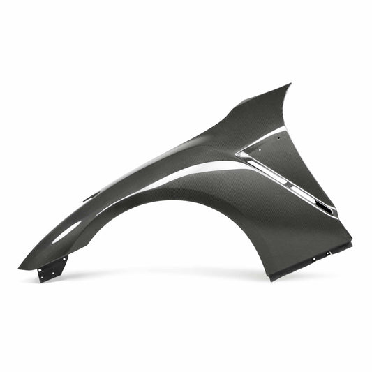 OEM-Style Carbon Fiber Front Fenders For 2009-2024 Nissan GT-R