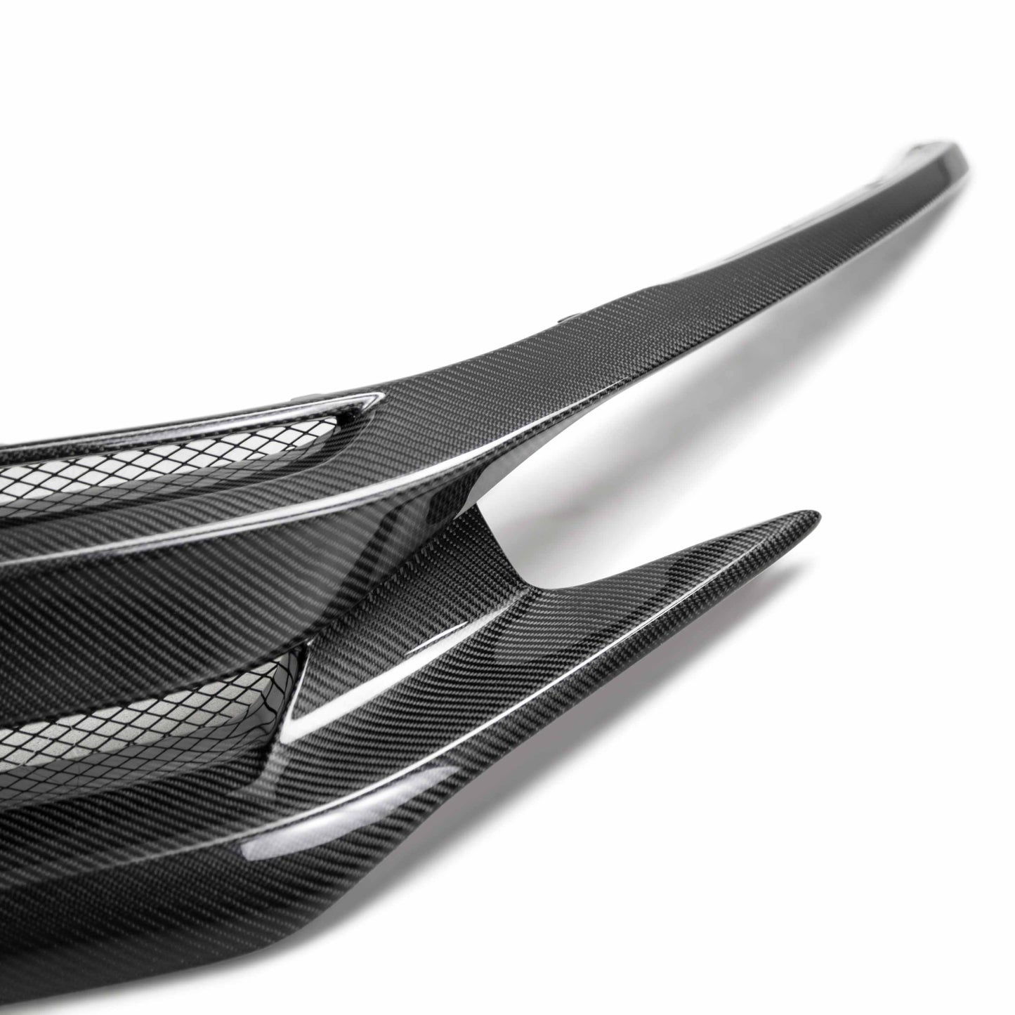 OE-Style Carbon Fiber Front Grille For 2016-2021 Honda Civic