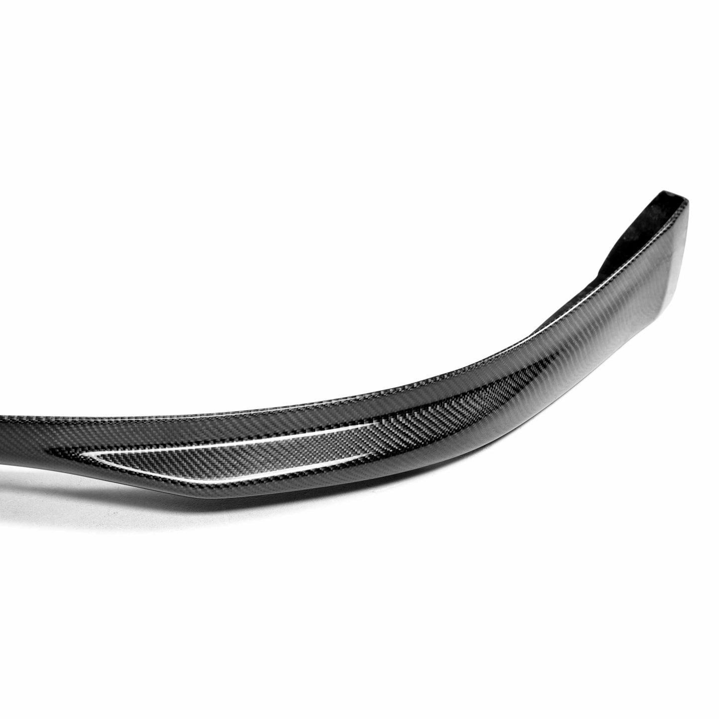 OEM-Style Carbon Fiber Front Lip For 2008-2010 Subaru STi