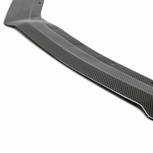 CV-Style Carbon Fiber Front Splitter For 2017-2021 Honda Civic Type R