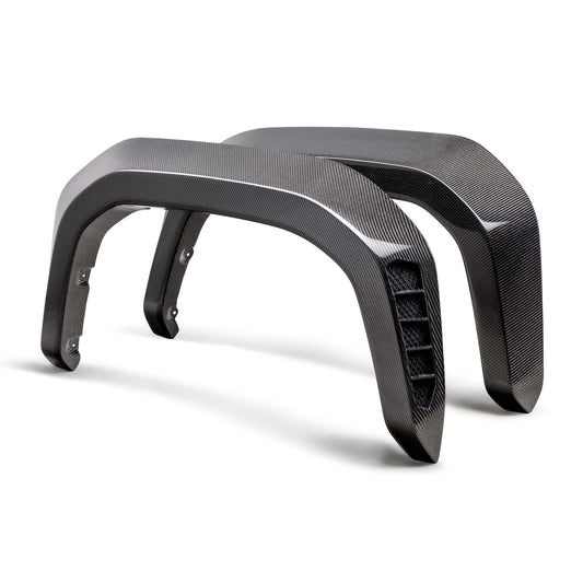 Carbon Fiber Rear Fender Flares For 2024-2025 Toyota Tacoma