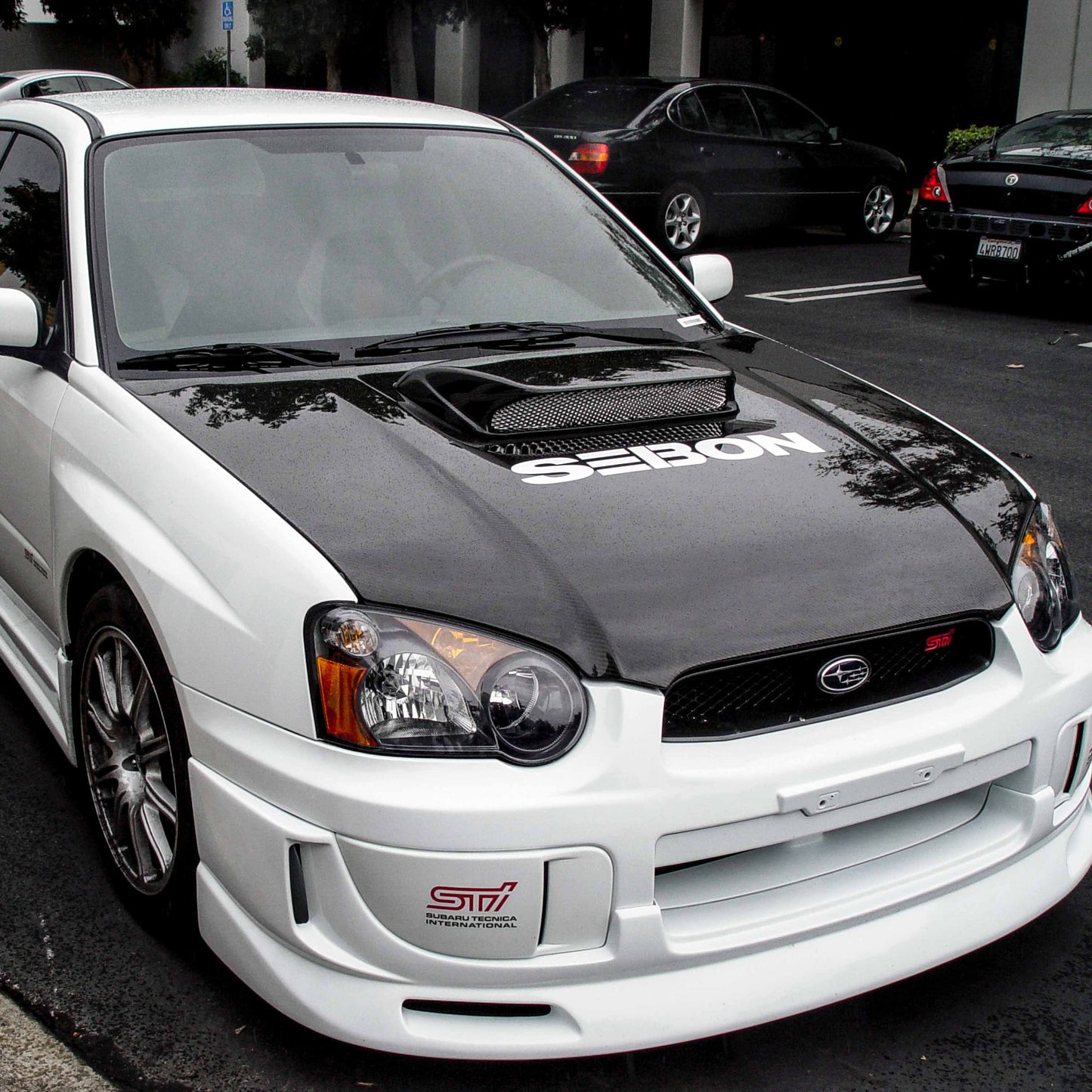 OEM-Style Carbon Fiber Hood For 2004-2005 Subaru Impreza/WRX/STi