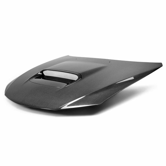 OEM-Style Carbon Fiber Hood For 2008-2014 Subaru WRX/STi