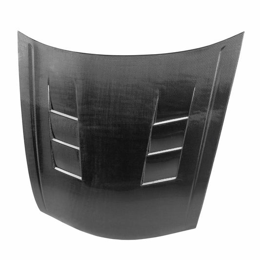 TS-Style Carbon Fiber Hood For 2008-2012 Honda Accord 4DR