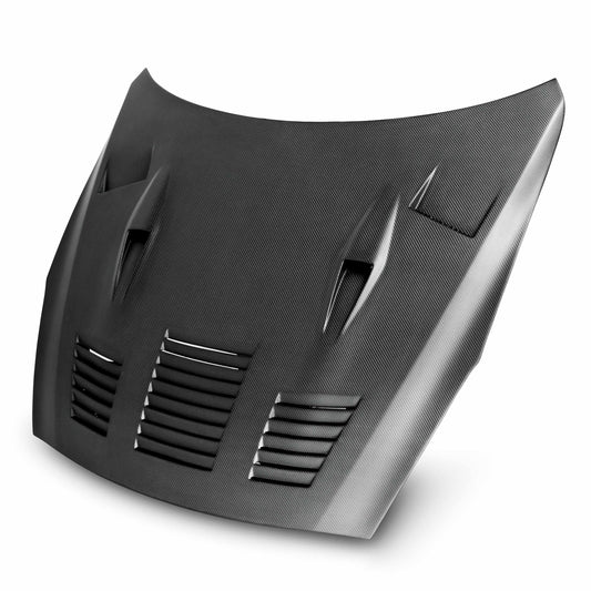 GTII-Style DRY CARBON Hood For 2009-2016 Nissan GT-R