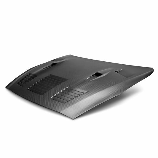 GTII-Style DRY CARBON Hood For 2009-2016 Nissan GT-R
