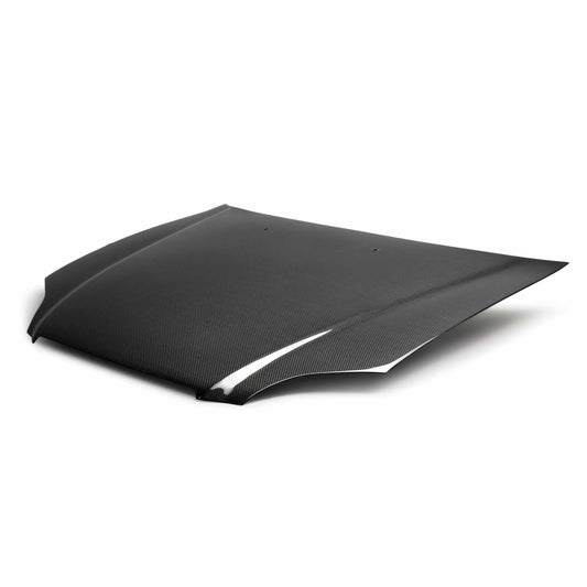 Seibon OEM-style carbon fiber hood for 1996-1998 Honda Civic - view 2