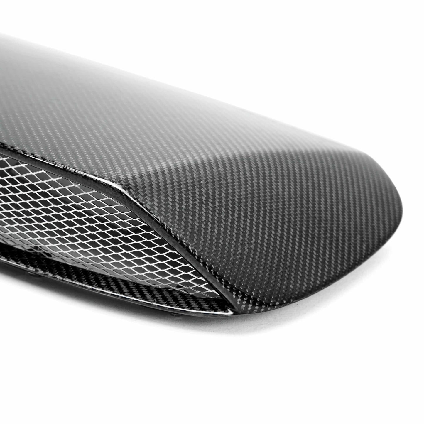 STI-Style Carbon Fiber Hood Scoop For 2008-2014 Subaru WRX/STi