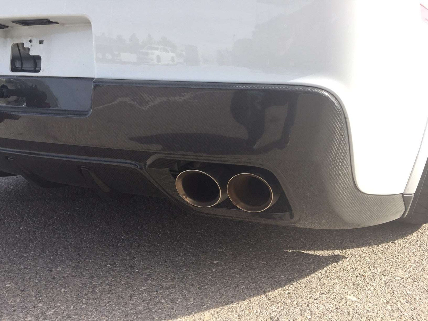2014 - 2015 Camaro Z28 Carbon Fiber Rear Valance