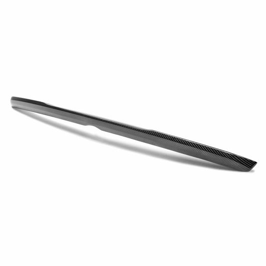 Seibon OEM-style carbon fiber rear spoiler for Subaru WRX STI - view 2